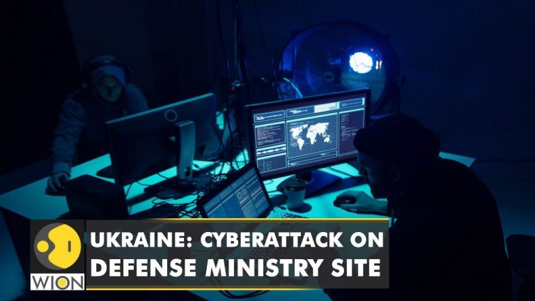 Cyberattacks knock out websites of Ukrainian army, defense ministry, major banks | WION English News