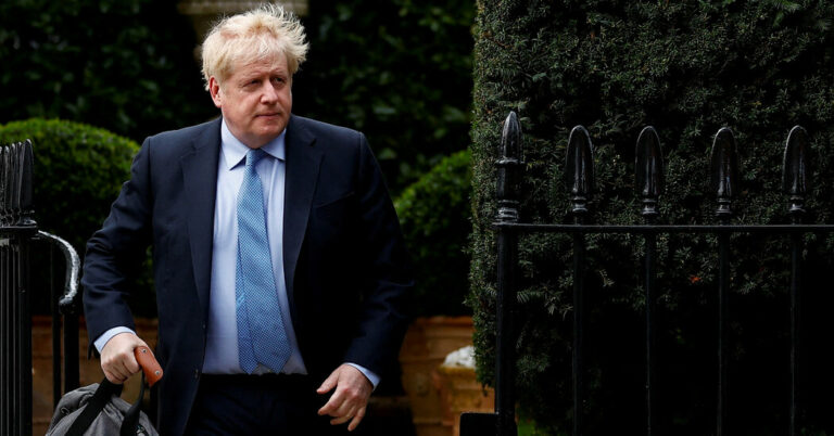 Boris Johnson Referred to Police Over Potential New Covid Breach